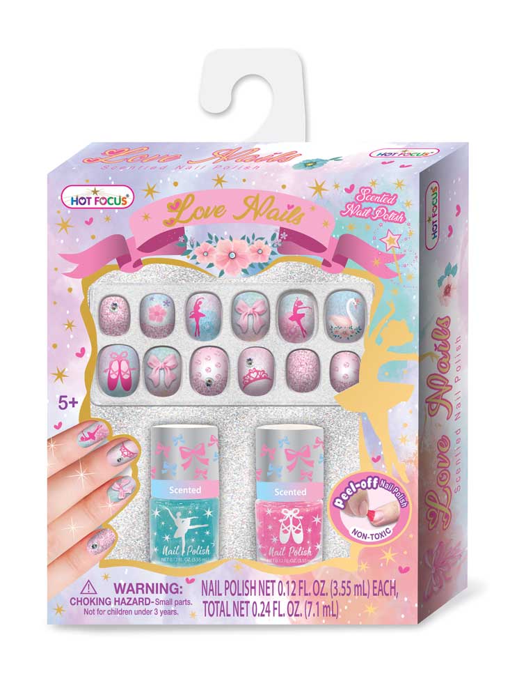 Ballerina Beauties Love Nails Set