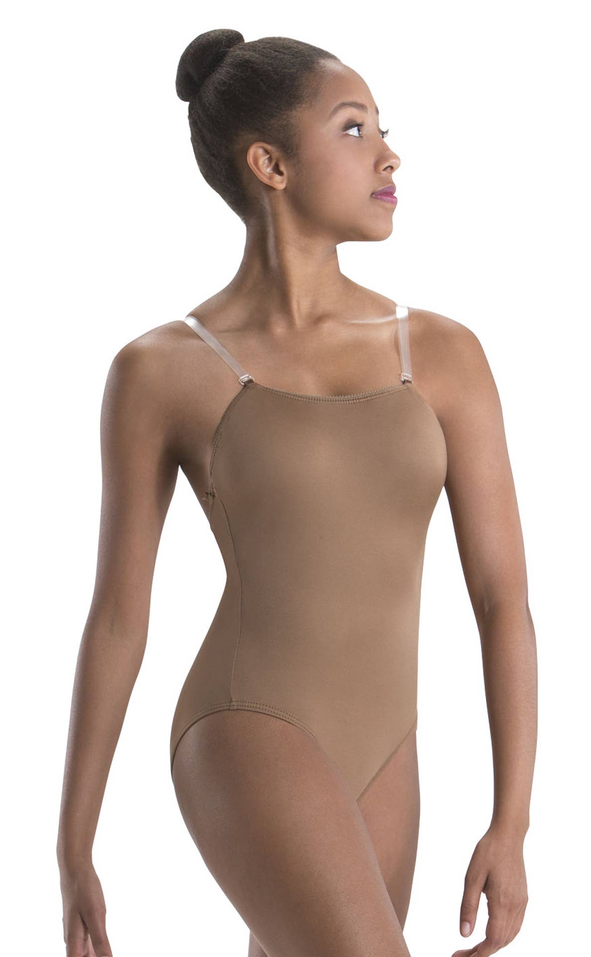 Girls Convertible Strap Camisole Leotard