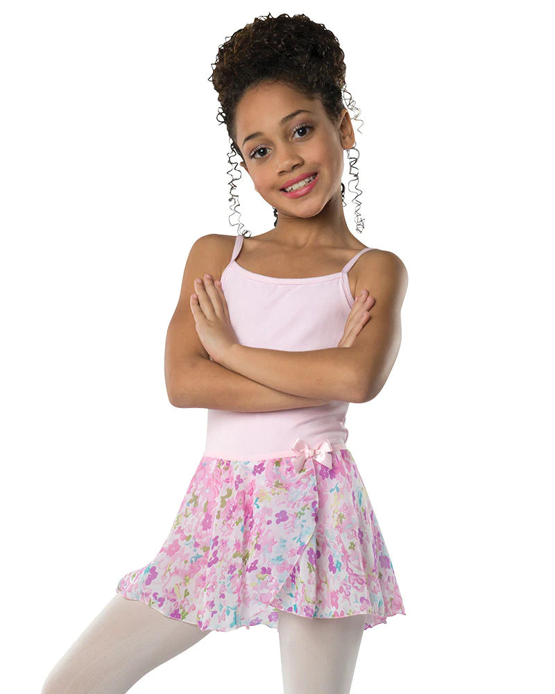 Girls Collette Pastel Flower Skirt