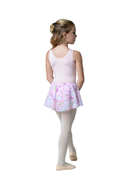 Girls Collette Pastel Flower Skirt
