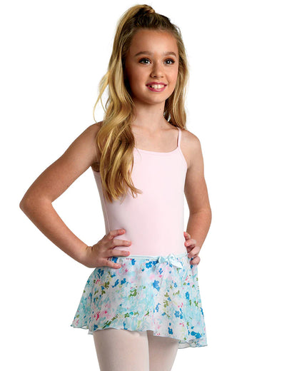 Girls Collette Pastel Flower Skirt