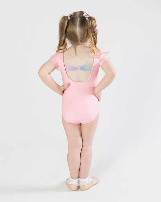 Girls Wonder Bow Back Leotard