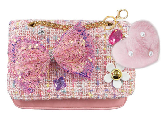Ballerina Beauty Classy Crossbody Purse & Makeup Set
