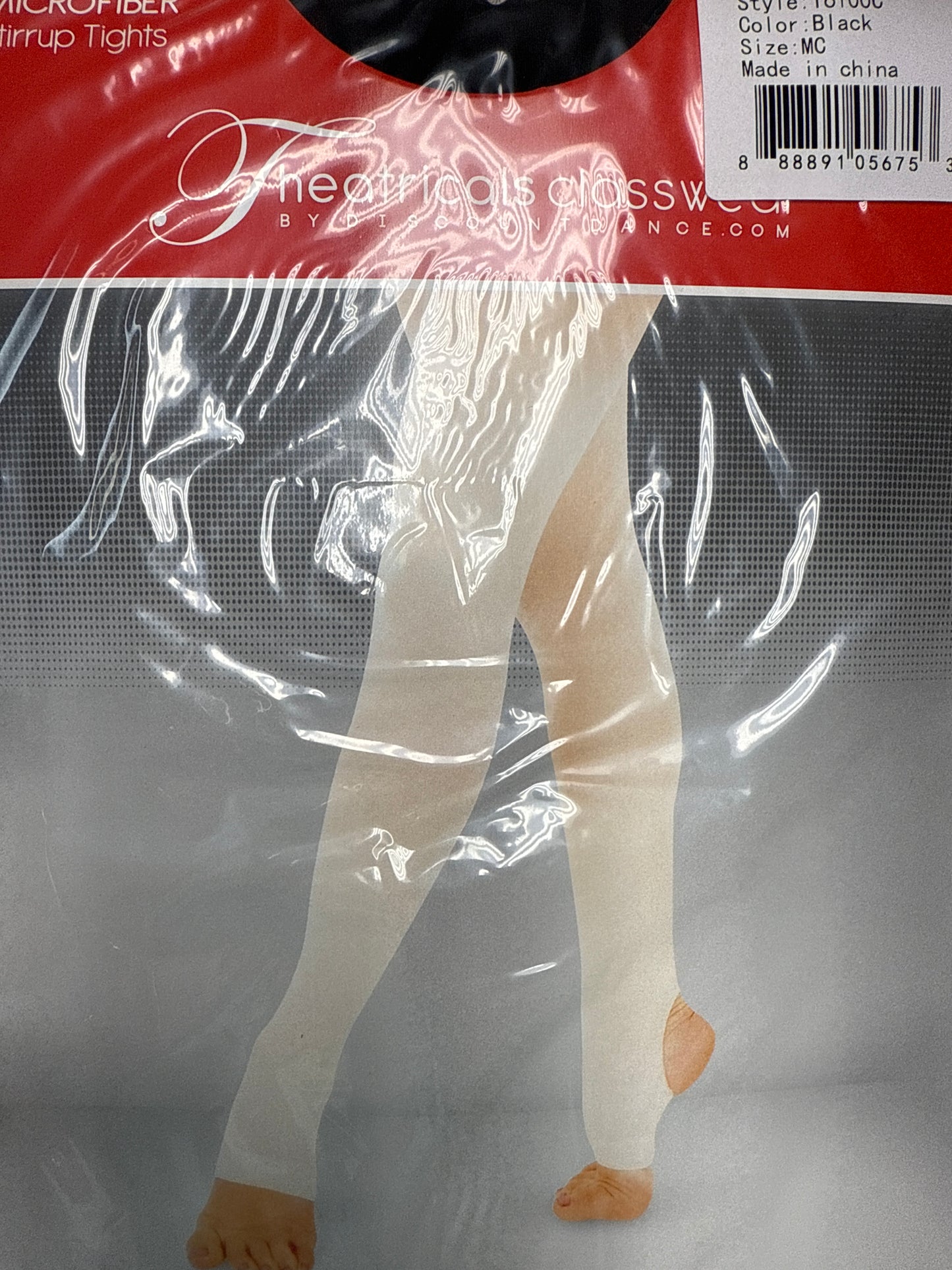 Youth Microfiber Stirrup Tights