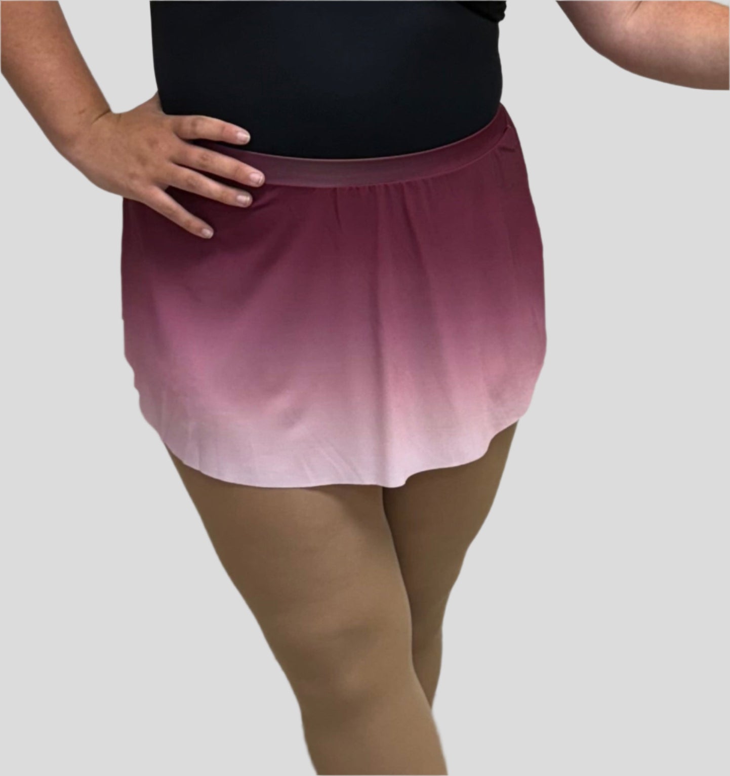 Ladies Printed Pull-On Skirt