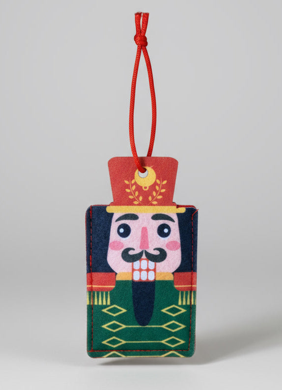 Nutcracker Gift Card Holder Felt Ornament