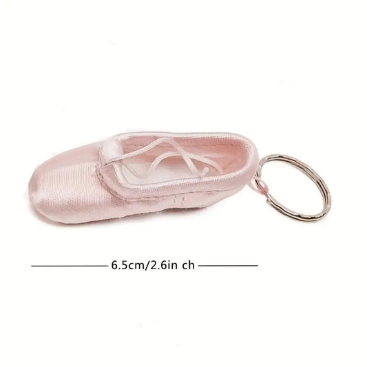 Mini Pointe Shoe Keychain