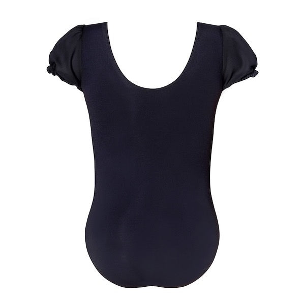 Girls Eleanor Puff Sleeve Leotard
