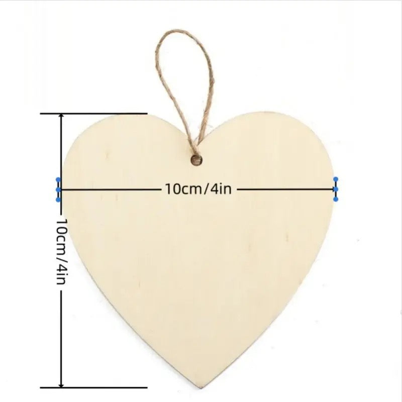 Dance Teacher Wood Heart Ornament
