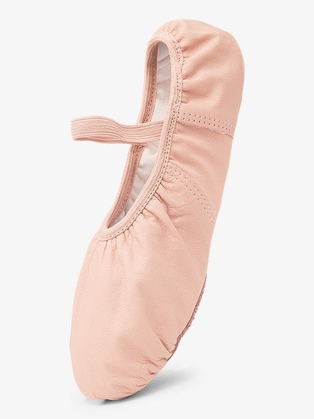 Youth Spandex Arch Leather Split-Sole Ballet Shoes