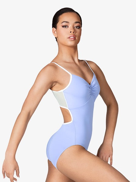 Womens M2 Pinch Front Camisole Leotard