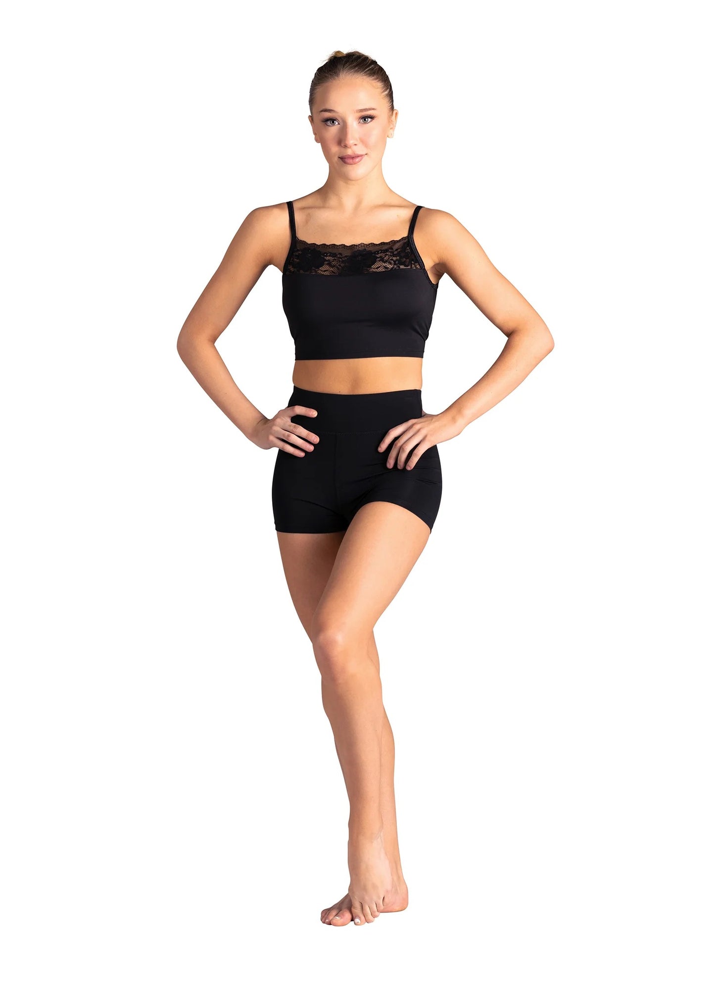 Ladies Lisette Camisole Lace Crop Top