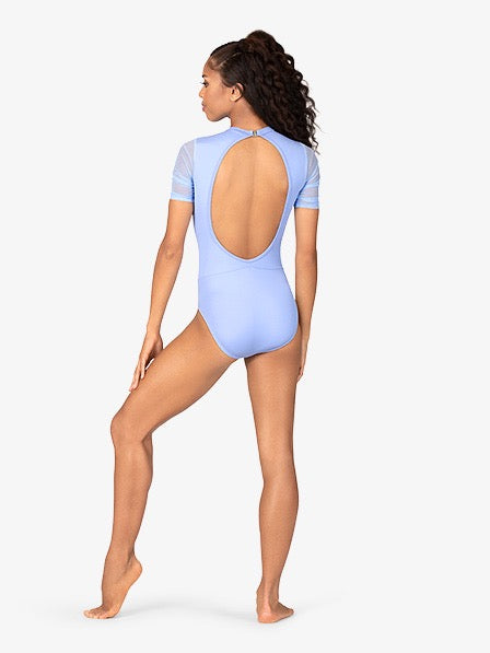 Mariia Ladies M2 High Neck SS Leotard