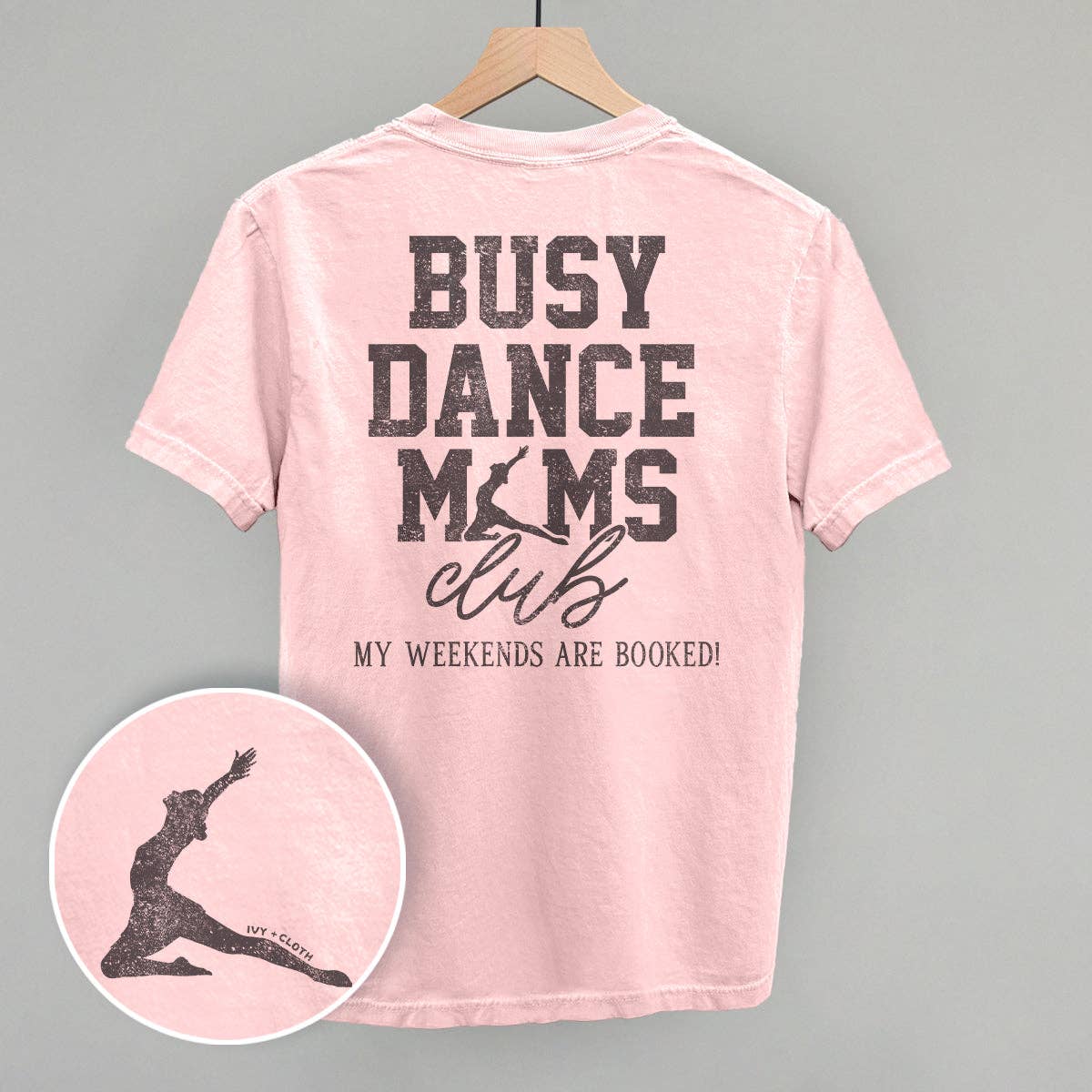 Ladies Busy Dance Moms Club Tee