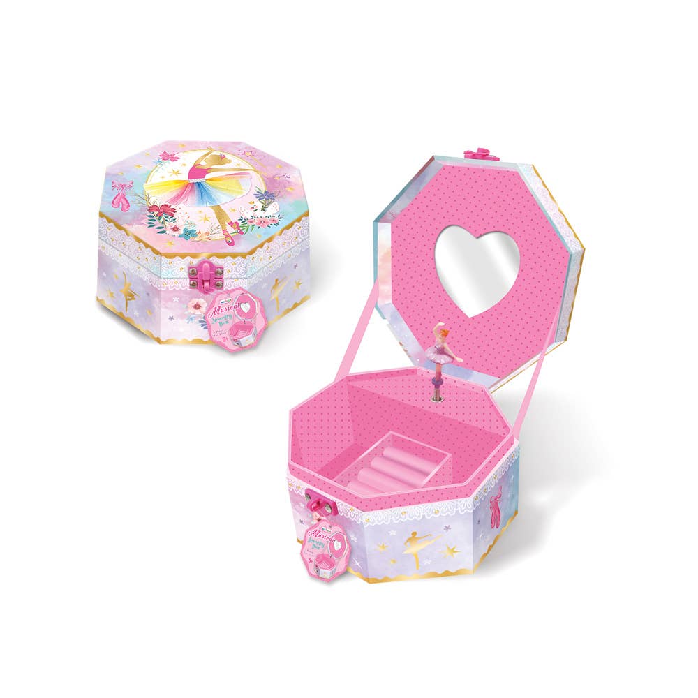 Ballerina Beauties Musical Jewelry Box with Figurine