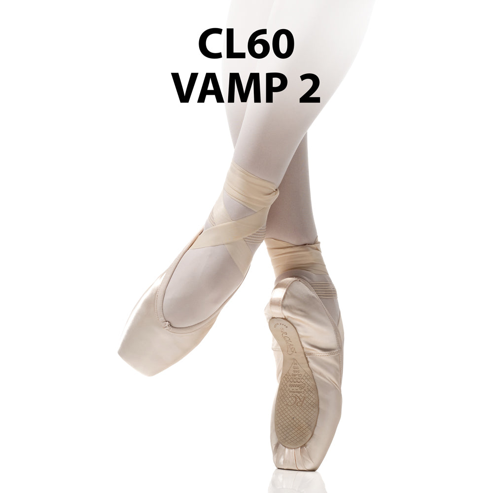R-Class Cresenda CL60 Pointe Shoe - Medium Shank