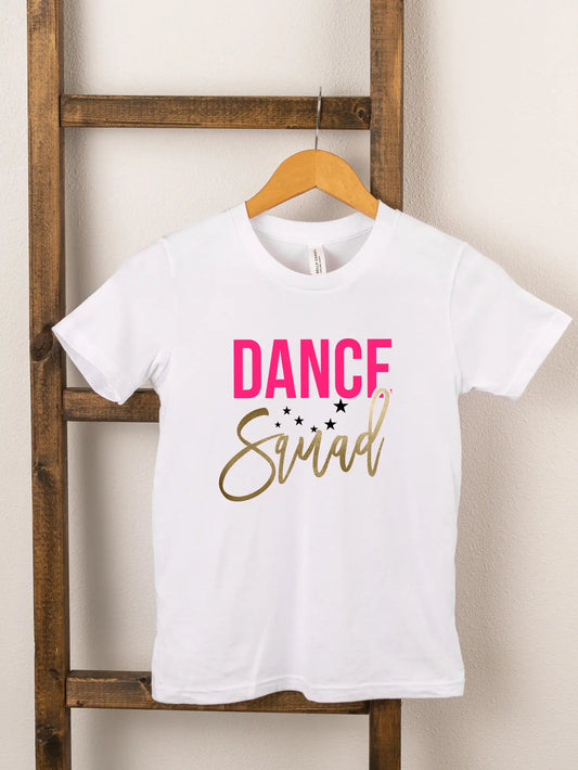 Toddler Girls Dance Squad Short Sleeve T-Shirt