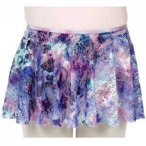 Girls Feather-Dyed Tapered Pull On Skirt