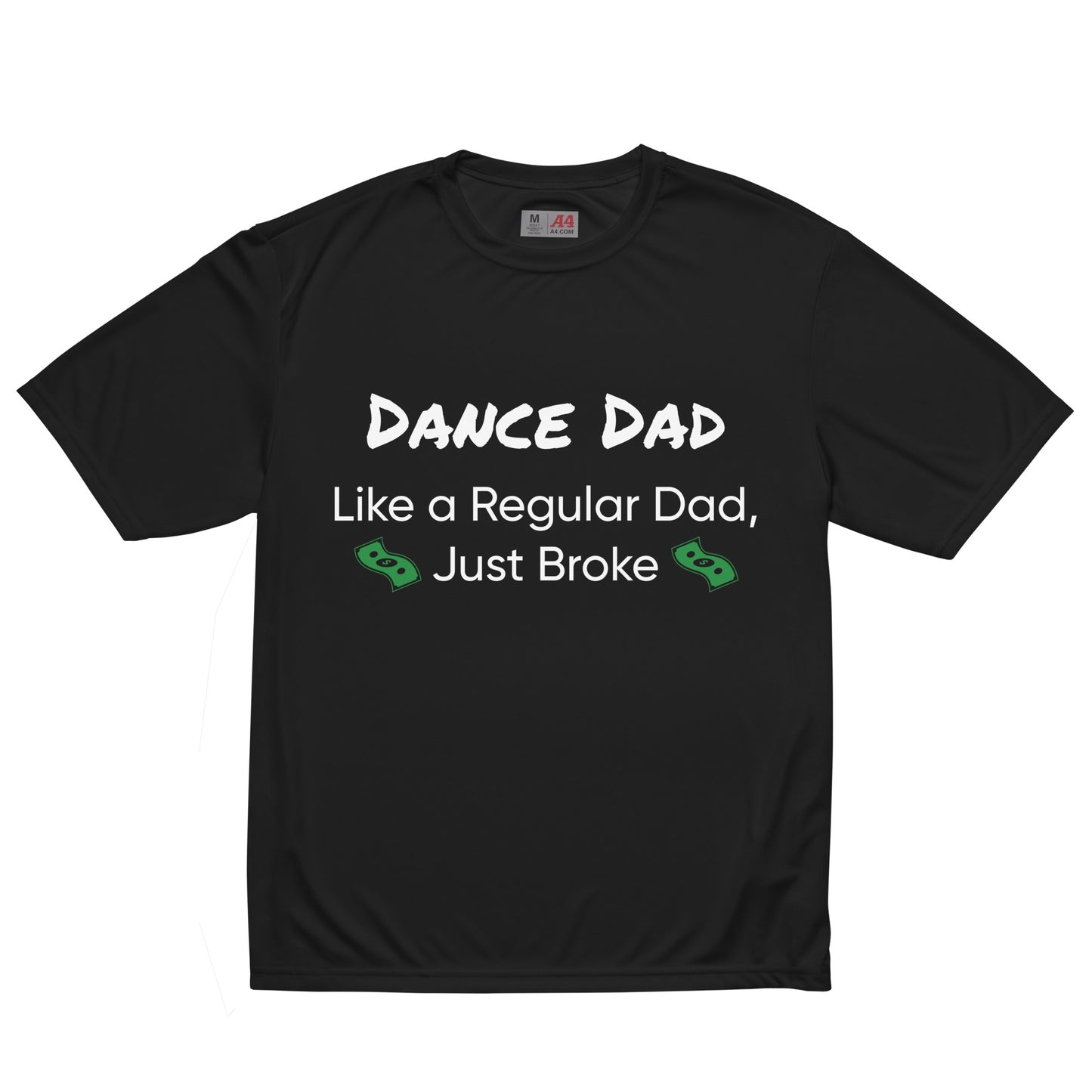 Mens Dance Dad Performance T-shirt