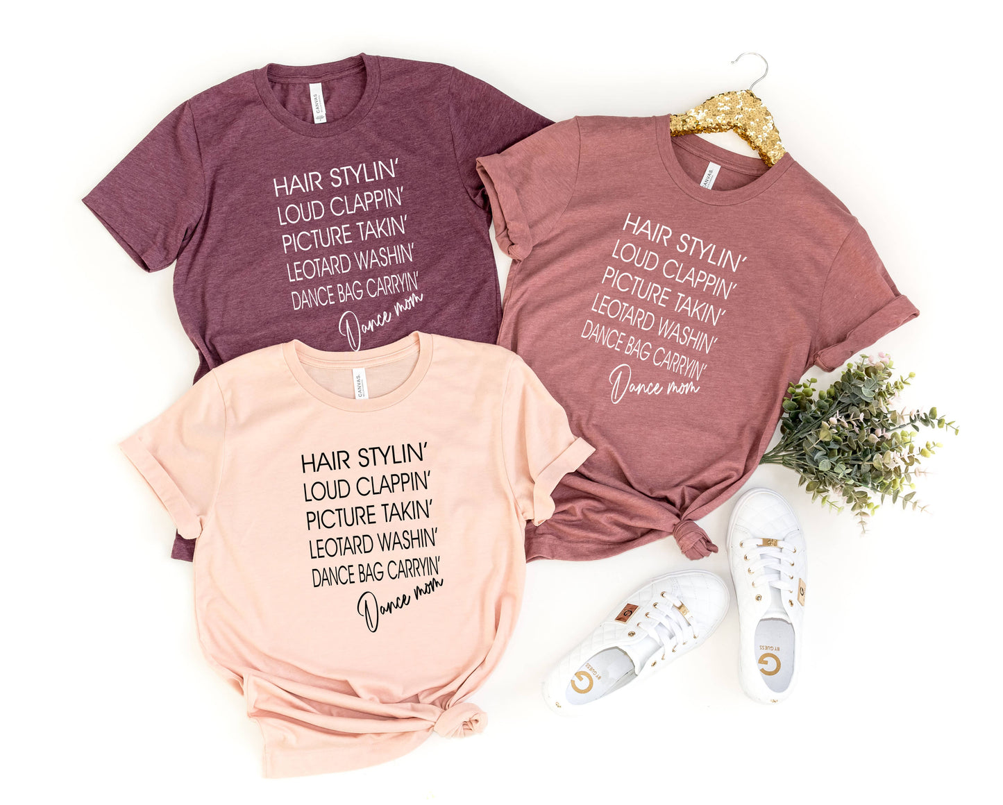 Ladies Dance Mom Life Shirt
