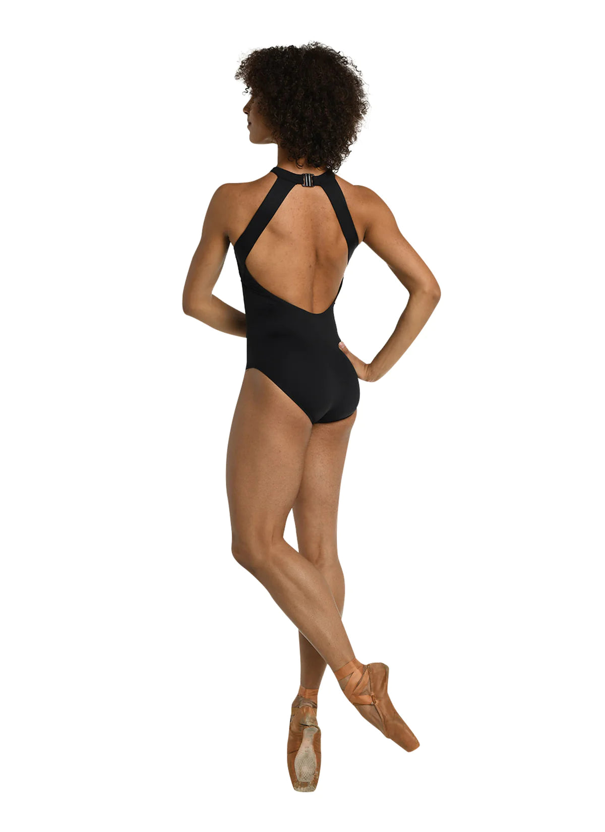 Ladies Adele Twist Halter Leotard