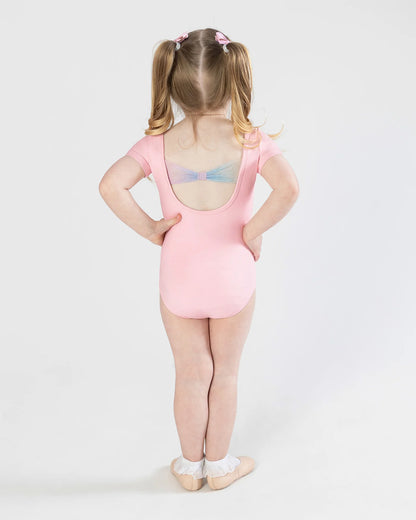 Girls Wonder Bow Back Leotard
