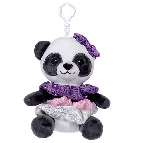 Scrunch Bunch Panda Bag Tag
