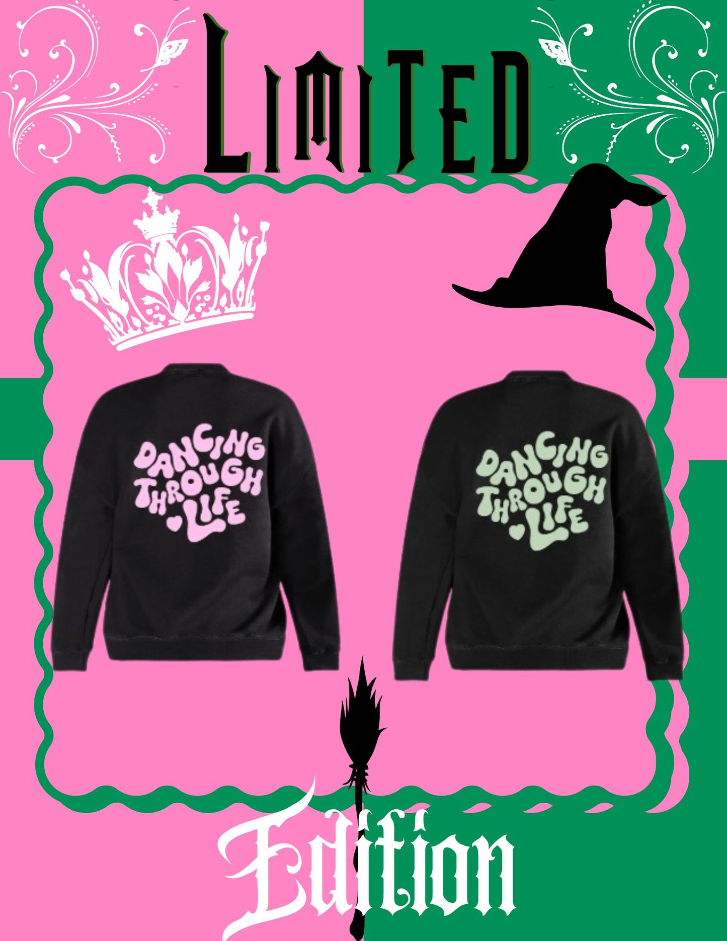 Youth Dancing Through Life Sydney Crew Sweatshirt