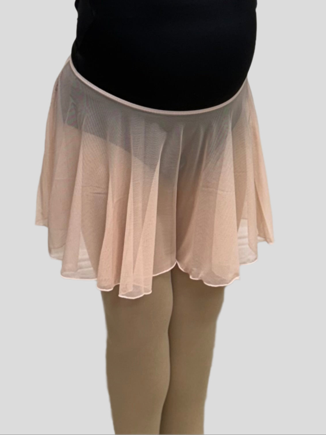 Girls Mesh Pull On Skirt