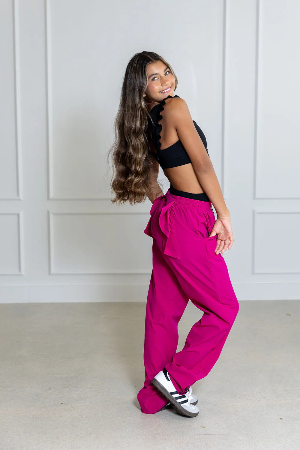 Girls Bowza Ruffle Pant