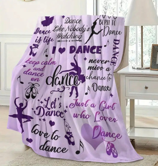 I Love Dance 50"x60" Blanket