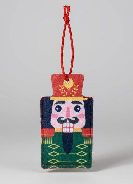 Nutcracker Gift Card Holder Felt Ornament