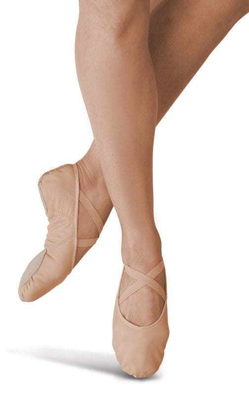 Youth Prima Leather Split Sole Ballet Shoe