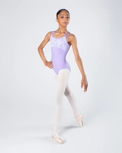 Girls Julie Lace Camisole Leotard