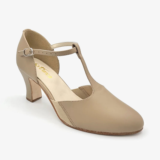 Adult Clarice 2.5" T-Strap Leather Sole Character Shoe