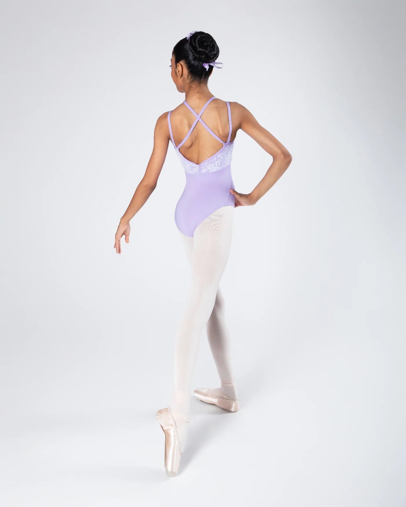 Girls Julie Lace Camisole Leotard