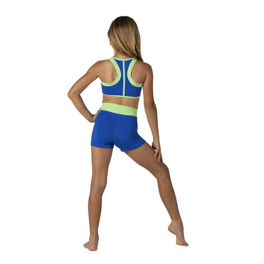 Girls Two-Tone Camisole Crop Top