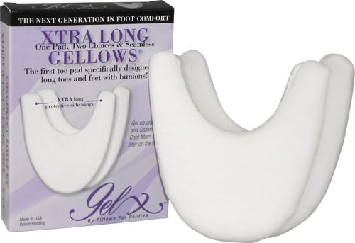 Xtra Long Gellows - Reversible Gel Toe Pads