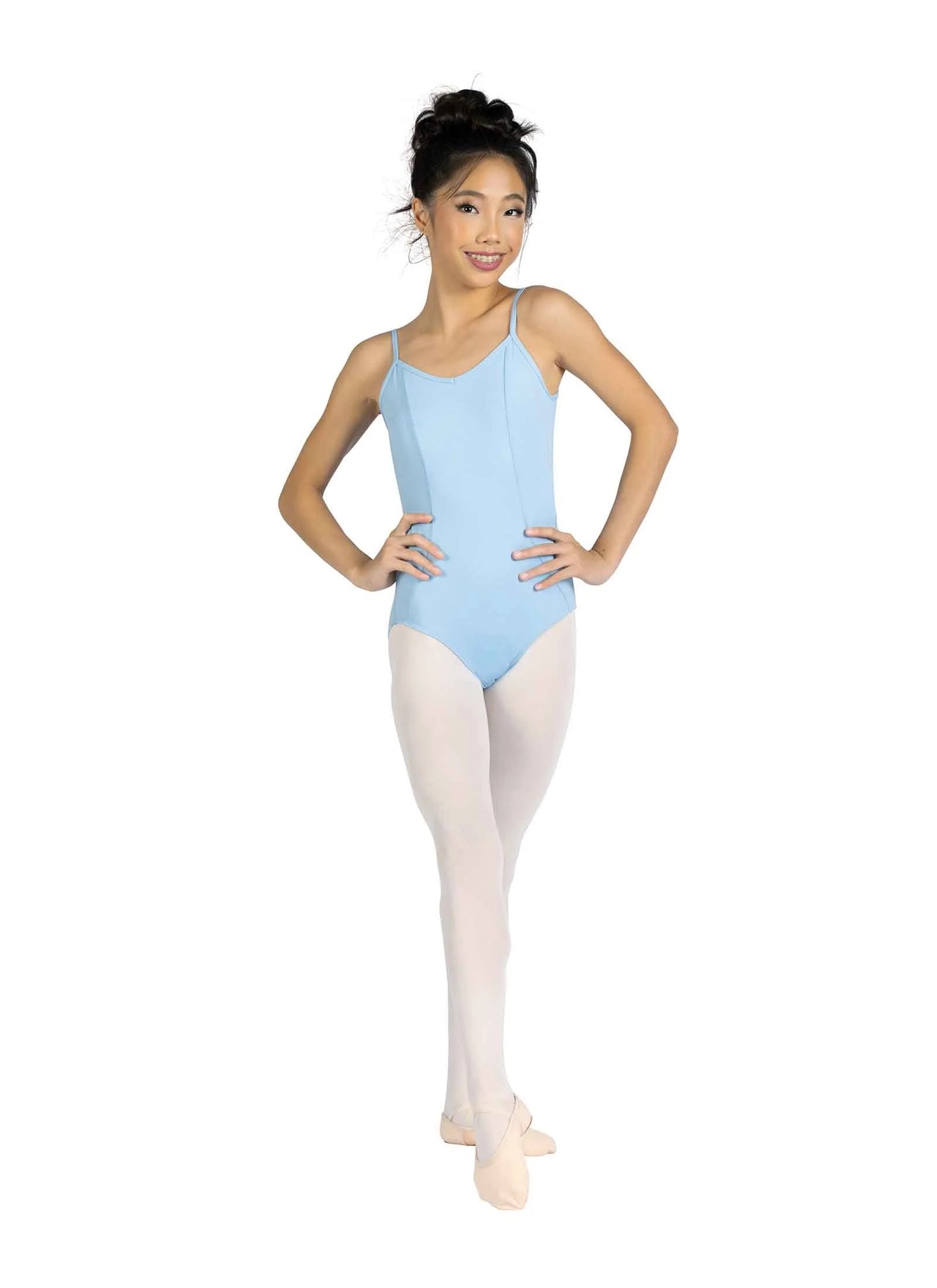 Girls Dylan V-Neck Camisole Leotard