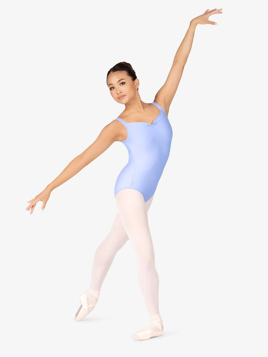 Womens Pinch Front Tank Leotard