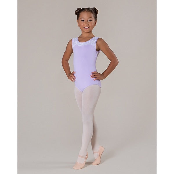 Girls Hannah Lace Tank Leotard