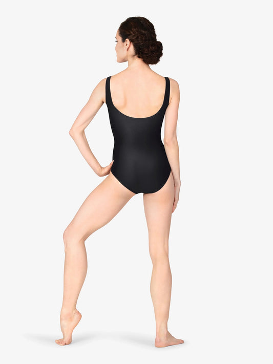 Womens Pinch Front Tank Leotard