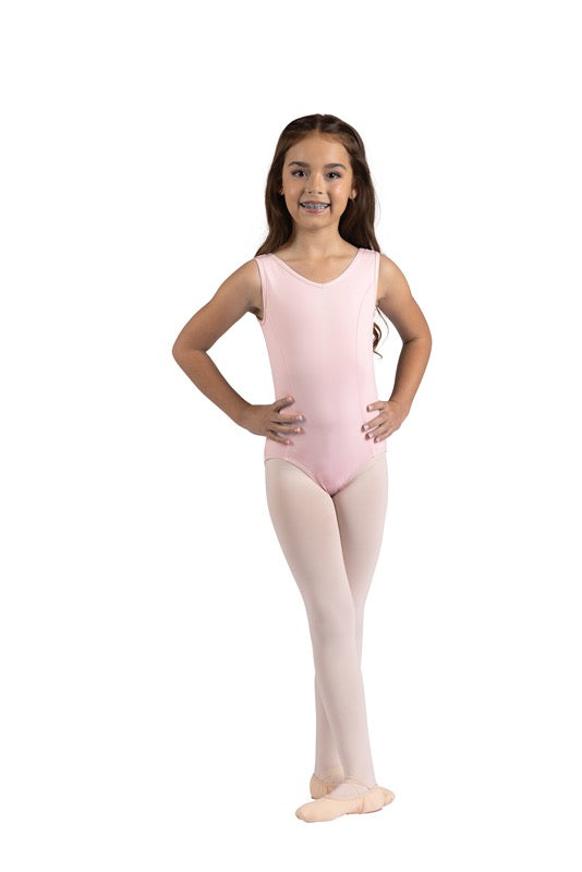 Girls Ari V-Neck Tank leotard
