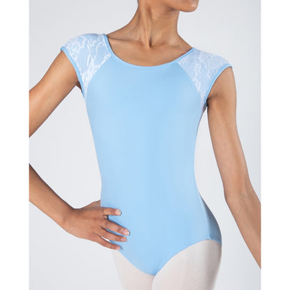 Girls Mila Cross-Back Lace Leotard