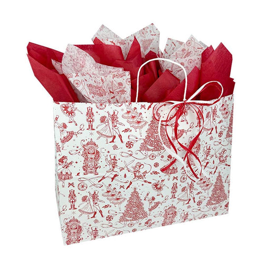 Christmas Nutcracker Paper Gift Bags
