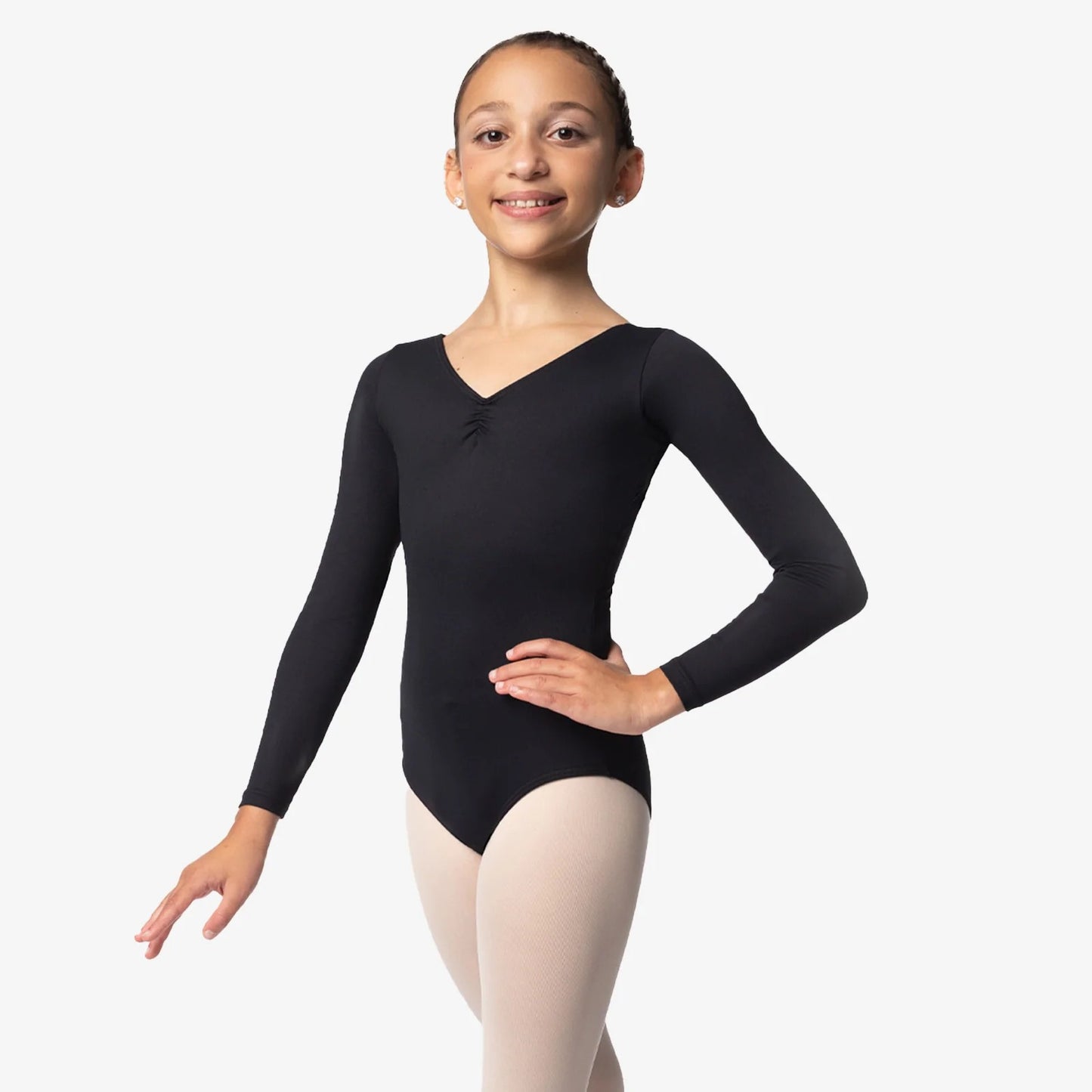 Girls Galilea Long Sleeve Leotard