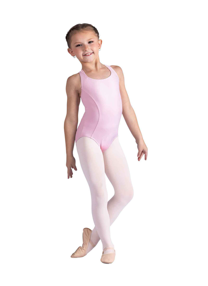 Girls Liora Halter Double Strap Leotard