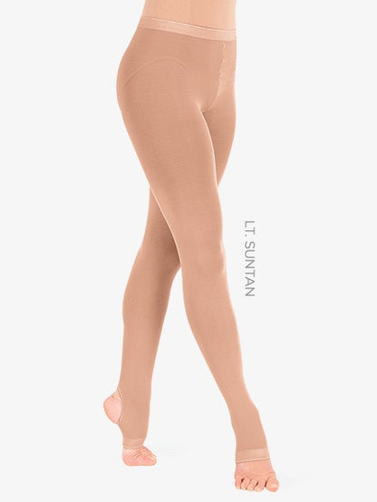 Adult Microfiber Stirrup Tights