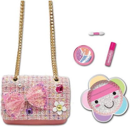 Ballerina Beauty Classy Crossbody Purse & Makeup Set