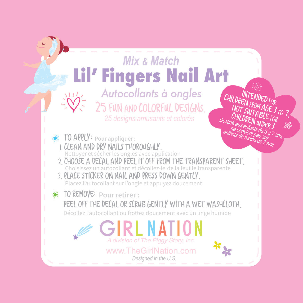 Ballet Nail & Activity Gift Pack